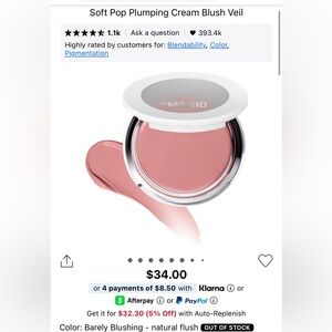 Makeup by Mario blush